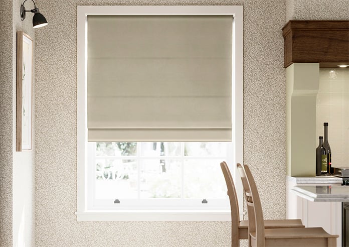 Eversley, Mallow Cream - Twist&Fit Roman Blind - Image 3
